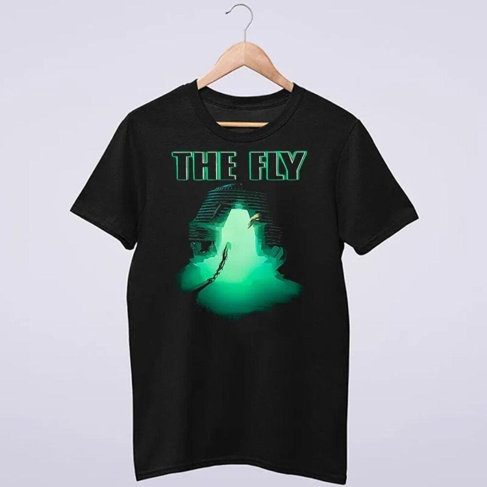 The Fly Movie T Shirt Retro Horror Graphic Fan Gift Retro Classic Film